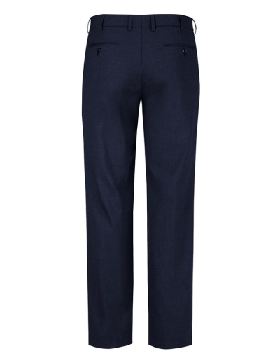 The Biz Corporates Mens One Pleat Pant Regular is a warm wool blend pant  made of 55% Polyester, 43% Wool, 2% Elastane. Available in 3 colours. Sizes 77R-122R.