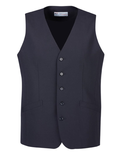 The Biz Corporates Mens Longline Vest is a warm wool blend made of 55% Polyester, 43% Wool, 2% Elastane. Available in 3 colours. Sizes 87R - 142R.