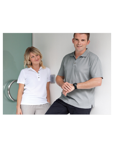  The Unlimited Edition Mens Executive Polo is made from 100% Polyester quick dry material. Available in 4 colours. Sizes S-5XL