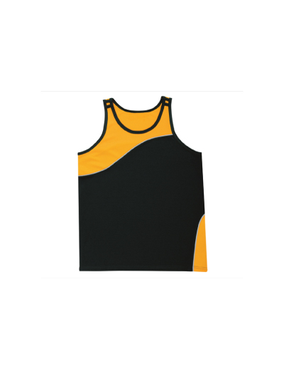 The Unlimited Edition Kids Sports Singlet is made from 100% polyester quick dry material.  Available in 8 colours.  Sizes 4-14.