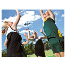 The Unlimited Edition Kids Sports Singlet is made from 100% polyester quick dry material.  Available in 8 colours.  Sizes 4-14.
