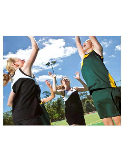 The Unlimited Edition Kids Sports Singlet is made from 100% polyester quick dry material.  Available in 8 colours.  Sizes 4-14.