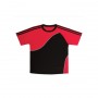 KQT01_AQT01 Unlimited Edition Adult Sports Tee – Black/Red