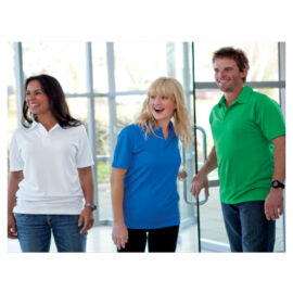  The Unlimited Edition Oxford Adults Polo is made from 100% polyester quick dry knit material. 150gsm. Available in 9 colours. Sizes 3XS-7XL.