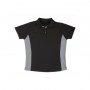Unlimited Edition Womens Proform Polo-QP104_BlackCharcoal