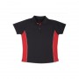 Unlimited Edition Womens Proform Polo-QP104_BlackRed