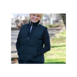  The Unlimited Edition Womens Alpine Puffer Vest is made from 100% polyester microfleece lining and 100% polyester outer. Available in Black & Navy. Sizes 8-20.