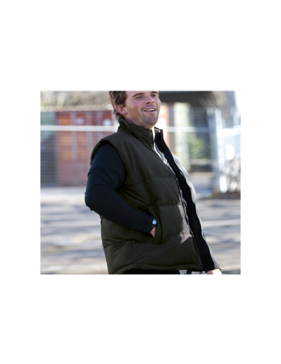  The Unlimited Edition Mens Alpine Puffer Vest is made from 100% polyester microfleece lining and 100% polyester outer. Available in Black & Navy. Sizes S-5XL.