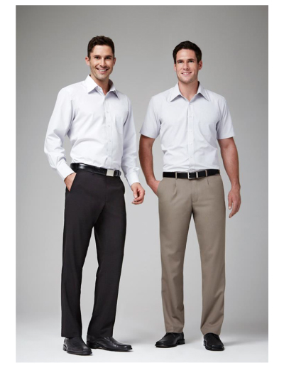 bs29110_bs29210 Biz Collection Mens Classic Front Pleat Pant The Biz Collection Mens Classic Pleat Front Pant is a comfort fit, 65% polyester classic pant. 3 colours. Great office work wear from Biz Collection.