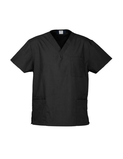 The Biz Collection Unisex Classic Scrubs Top is made from 65% Polyester and 35% cotton.  It is an easy fit and has two lower front pockets. 6 colours.