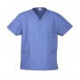 h10612 Biz Collection Unisex Scrubs Top – Mid Blue – Promotrenz