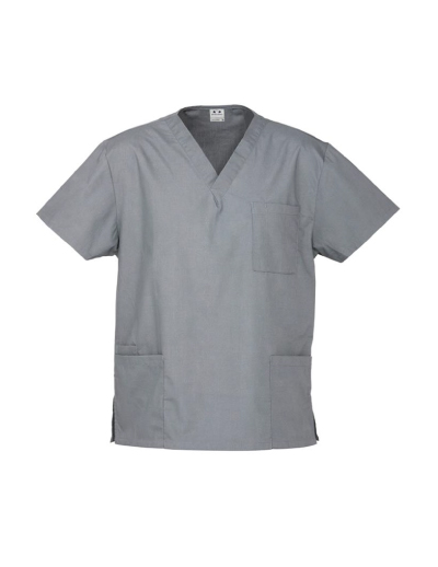 The Biz Collection Unisex Classic Scrubs Top is made from 65% Polyester and 35% cotton.  It is an easy fit and has two lower front pockets. 6 colours.