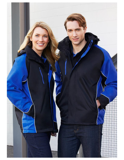 The Biz Collection Unisex Nitro Jacket is a modern fit, nylon outer, microfleece inner jacket.  7 colours.  XS - 5XL.  Great contrast jackets from Biz Collection.