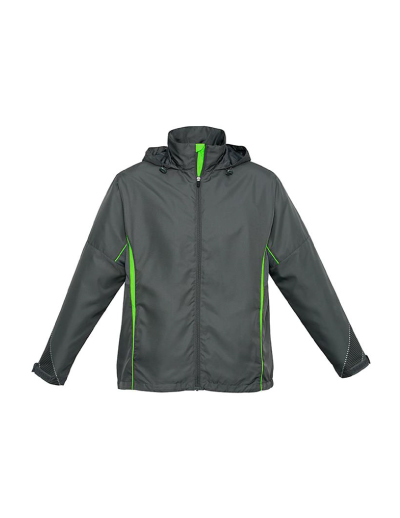 The Biz Collection Kids Razor Team Jacket has a polyester outer with Biz Cool lining.