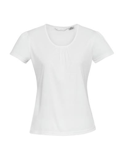 The Biz Collection Ladies Chic Top is made from 100% polyester semi fitted business top.  In 3 colours.  Great branded business tops & Biz Collection clothing.