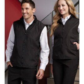 The Biz Collection Unisex Reversible Vest is an easy fit, polyester outer, microfleece inner vest.  Reversible.  2 colours.  Great work vests from Biz Collection. 