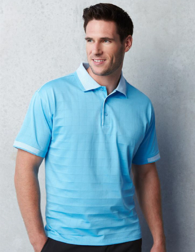 p9100 Biz Collection Mens Noosa Self Check Polo