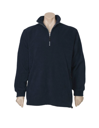 The Biz Collection Mens Heavy Weight 1/2 Zip Winter Fleece 100% polyester low pill fleece.  Available in Black & Navy.  sizes XS-3XL.