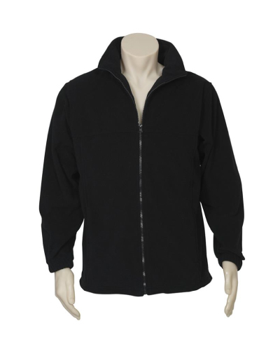 The Biz Collection Mens Plain Microfleece Jacket 100% polyester low pill fleece.  Available in Black & Navy.  sizes XS-3XL,5XL.