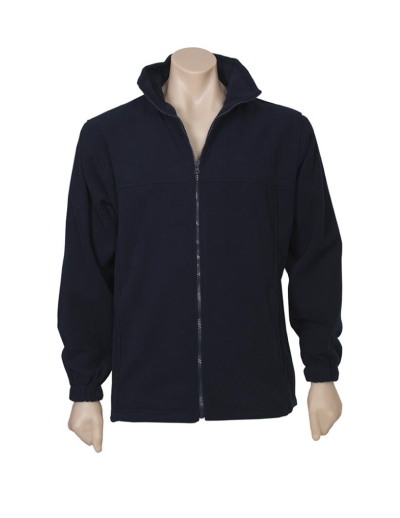 The Biz Collection Mens Plain Microfleece Jacket 100% polyester low pill fleece.  Available in Black & Navy.  sizes XS-3XL,5XL.