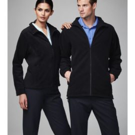 The Biz Collection Mens Plain Microfleece Jacket 100% polyester low pill fleece.  Available in Black & Navy.  sizes XS-3XL,5XL.