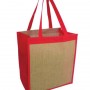 The Legend Life Ecowise Jute Tote made from 100% natural jute.  Available in 4 colours - Black, Red, Navy & Green.  Capacity of 22 litres.
