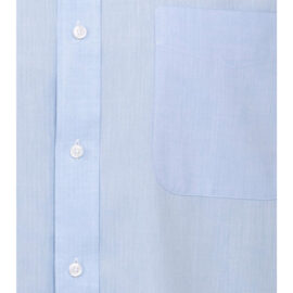 The Biz Collection Mens Luxe Long Sleeve Shirt is a 100% Cotton mini herringbone fabric.  Available in white & blue.  SizesS-5XL.  