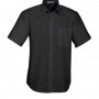 Biz Collection Mens Base Short Sleeve Shirt -s10512_black_725