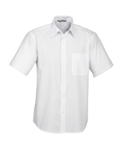 The Biz Collection Mens Base Short Sleeve Shirt is made from 65% polyster, 35% cotton poplin fabric. Available in 3 colours. Sizes XS-5XL.