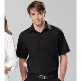 The Biz Collection Mens Base Short Sleeve Shirt is made from 65% polyster, 35% cotton poplin fabric. Available in 3 colours. Sizes XS-5XL.