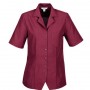 Biz Collection Ladies Plain Oasis Overblouse-s265ls_cherry_725