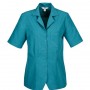 Biz Collection Ladies Plain Oasis Overblouse-s265ls_teal_725
