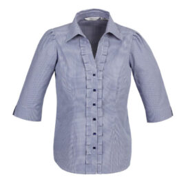 Biz Collection Ladies Edge 3/4 Sleeve Shirt