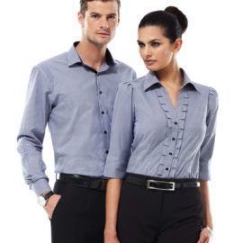 Biz Collection Ladies Edge 3/4 Sleeve Shirt