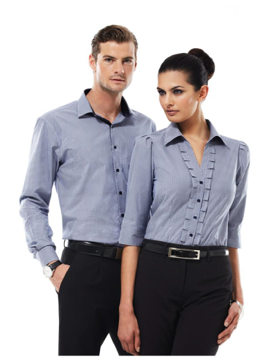 Biz Collection Ladies Edge 3/4 Sleeve Shirt