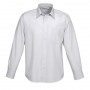 Biz Collection Mens Ambassador Long Sleeve Shirt-s29510_silvergrey_725