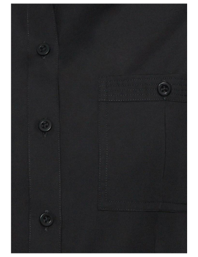 The Biz Collection Ladies Bondi Long Sleeve Shirt is 65% Polyester, 35% cotton. A semi-fitted shirt.  Available in 4 colours. Sizes 6-24.
