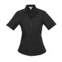 Biz Collection Ladies Bondi Short Sleeve Shirt-s306ls_black_725