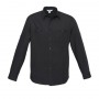 Biz Collection Mens Bondi Long Sleeve Shirt-s306ml_black_725