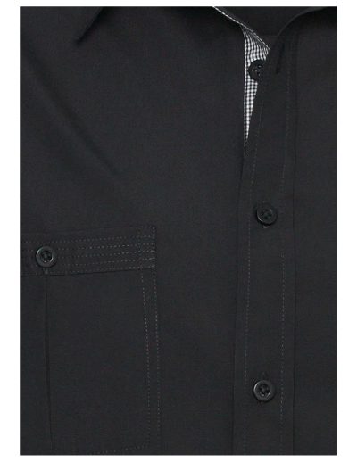 The Biz Collection Mens Bondi Long Sleeve Shirt is 65% Polyester, 35% cotton. A classic fit shirt.  Available in 4 colours. Sizes XS-3XL,5XL.