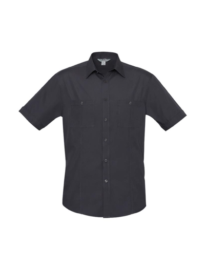 The Biz Collection Mens Bondi Short Sleeve Shirt is 65% Polyester, 35% cotton. A classic fit. Available in 4 colours. Sizes XS-5XL.