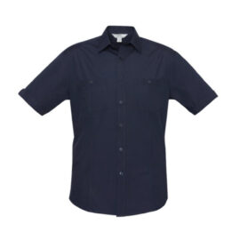 The Biz Collection Mens Bondi Short Sleeve Shirt is 65% Polyester, 35% cotton. A classic fit.  Available in 4 colours. Sizes XS-5XL.