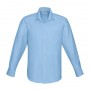 Biz Collection Mens Preston Long Sleeve Shirt-s312ml_preston-mens-ls-shirt_blue_725