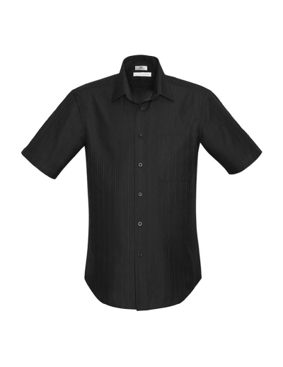 Biz Collection Mens Preston Short Sleeve Shirt