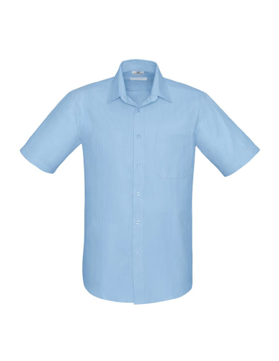 Biz Collection Mens Preston Short Sleeve Shirt