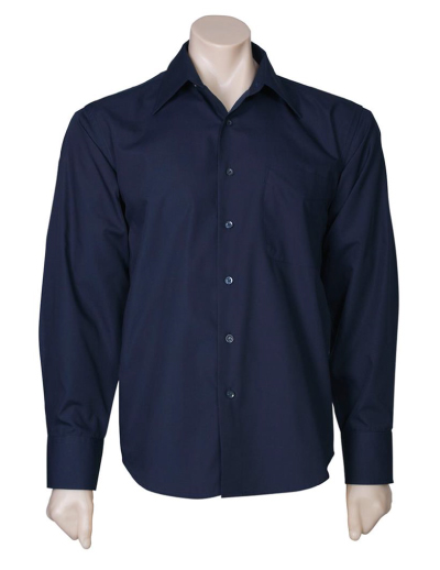 Biz Collection Mens Metro Long Sleeve Shirt