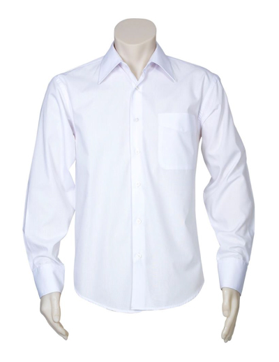 Biz Collection Mens Metro Long Sleeve Shirt