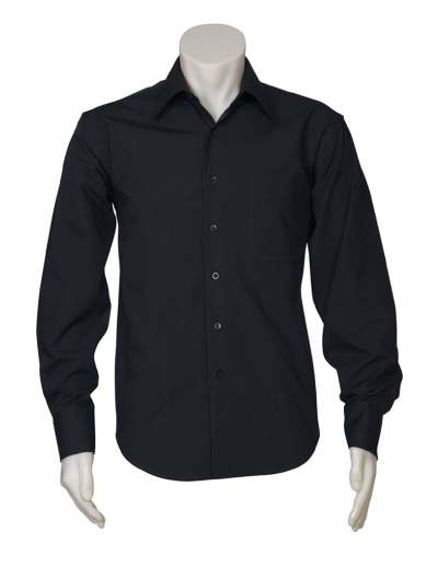 Biz Collection Mens Metro Long Sleeve Shirt