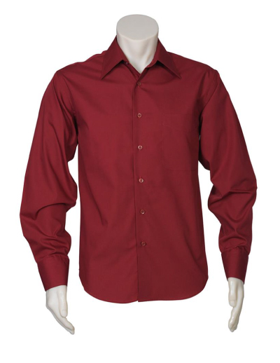 Biz Collection Mens Metro Long Sleeve Shirt