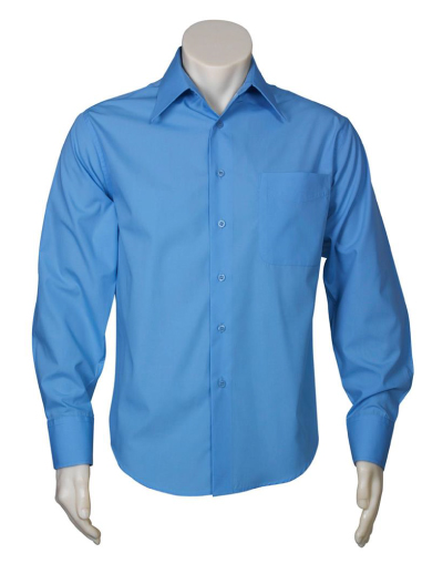 Biz Collection Mens Metro Long Sleeve Shirt